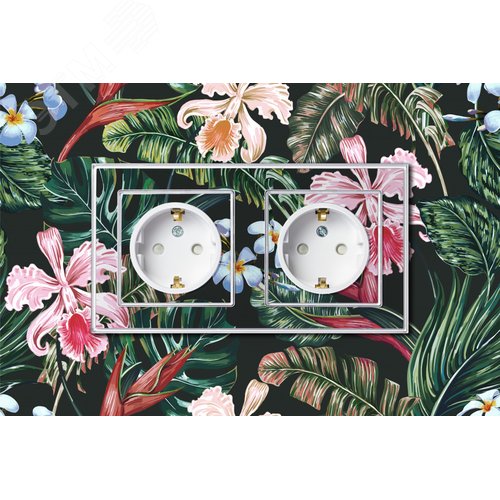 Розетка AtlasDesign ATN200145 с/з, механизм c воз.уст.персонального изображения Розетка AtlasDesign ATN200145 с/з, механизм c воз.уст.персонального изображения