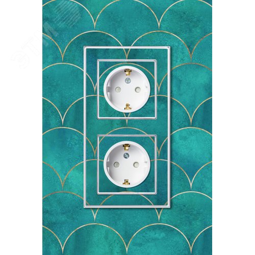 Розетка AtlasDesign ATN200145 с/з, механизм c воз.уст.персонального изображения Розетка AtlasDesign ATN200145 с/з, механизм c воз.уст.персонального изображения