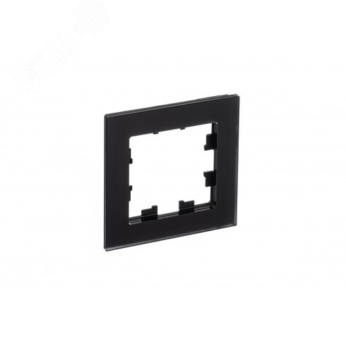 Рамка AtlasDesign ATN331001 1-ая матовое стекло, черный Рамка AtlasDesign ATN331001 1-ая матовое стекло, черный