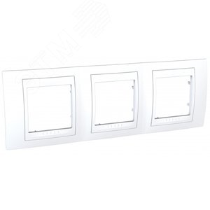 Рамка UNICA MGU6.006.18 3пост белая Рамка UNICA MGU6.006.18 3пост белая