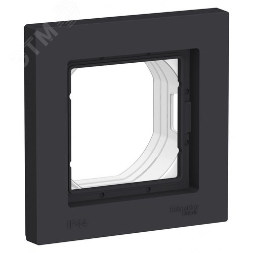 Рамка AtlasDesign ATN441001 1-ая карбон IP44 Рамка AtlasDesign ATN441001 1-ая карбон IP44