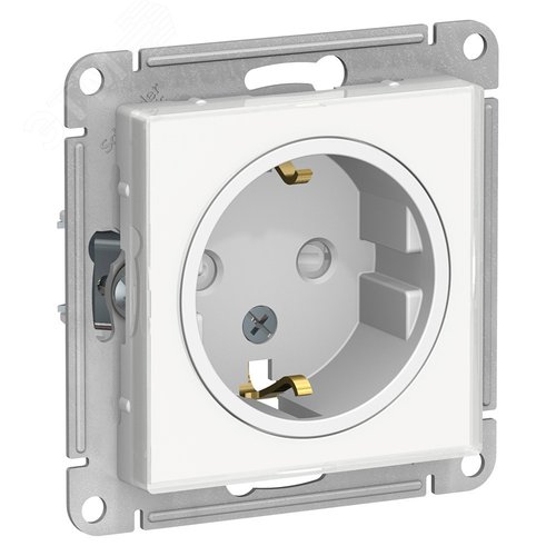 Розетка AtlasDesign ATN200145 с/з, механизм c воз.уст.персонального изображения Розетка AtlasDesign ATN200145 с/з, механизм c воз.уст.персонального изображения