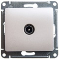 Розетка GLOSSA GSL000691 TV, механизм, перламутр Розетка GLOSSA GSL000691 TV, механизм, перламутр