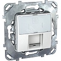 Розетка UNICA MGU5.421.18 RJ45 белая Розетка UNICA MGU5.421.18 RJ45 белая