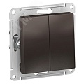 Переключатель AtlasDesign ATN000665 2кл, мокко, механизм Переключатель AtlasDesign ATN000665 2кл, мокко, механизм