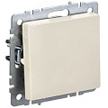 Выключатель IEK BRITE 1кл бежевый Выключатель IEK BRITE 1кл бежевый