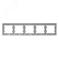 Рамка GLOSSA GSL000605 5постов перламутр Рамка GLOSSA GSL000605 5постов перламутр