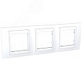 Рамка UNICA MGU6.006.18 3пост белая Рамка UNICA MGU6.006.18 3пост белая