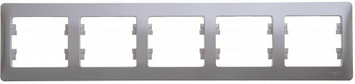 Рамка GLOSSA GSL000605 5постов перламутр Рамка GLOSSA GSL000605 5постов перламутр