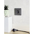 Рамка IEK BRITE 1пост сталь Рамка IEK BRITE 1пост сталь