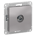 Розетка AtlasDesign ATN000391 TV, алюминий, механизм Розетка AtlasDesign ATN000391 TV, алюминий, механизм