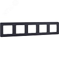Рамка INSPIRIA 673973 5 постов антрацит Рамка INSPIRIA 673973 5 постов антрацит