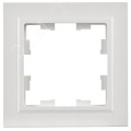 Рамка IEK BRITE 1пост белый Рамка IEK BRITE 1пост белый