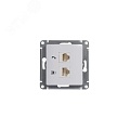 Розетка GLOSSA GSL000185 RJ11*RJ45 в рамку белая Розетка GLOSSA GSL000185 RJ11*RJ45 в рамку белая