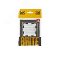 Рамка IEK BRITE 1пост шампань Рамка IEK BRITE 1пост шампань