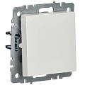 Выключатель IEK BRITE 1кл белый Выключатель IEK BRITE 1кл белый