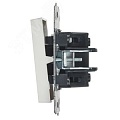 Выключатель IEK BRITE 1кл белый Выключатель IEK BRITE 1кл белый