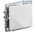 Выключатель IEK BRITE 1кл белый Выключатель IEK BRITE 1кл белый